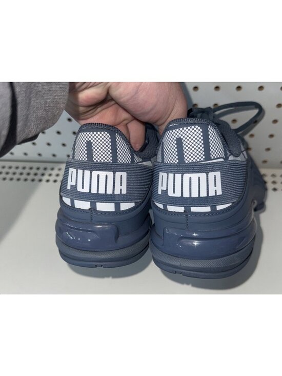 PUMA Viz Runner Mens Athletic Road Running Training Shoes Size 9 WIDE Blue White main image 5